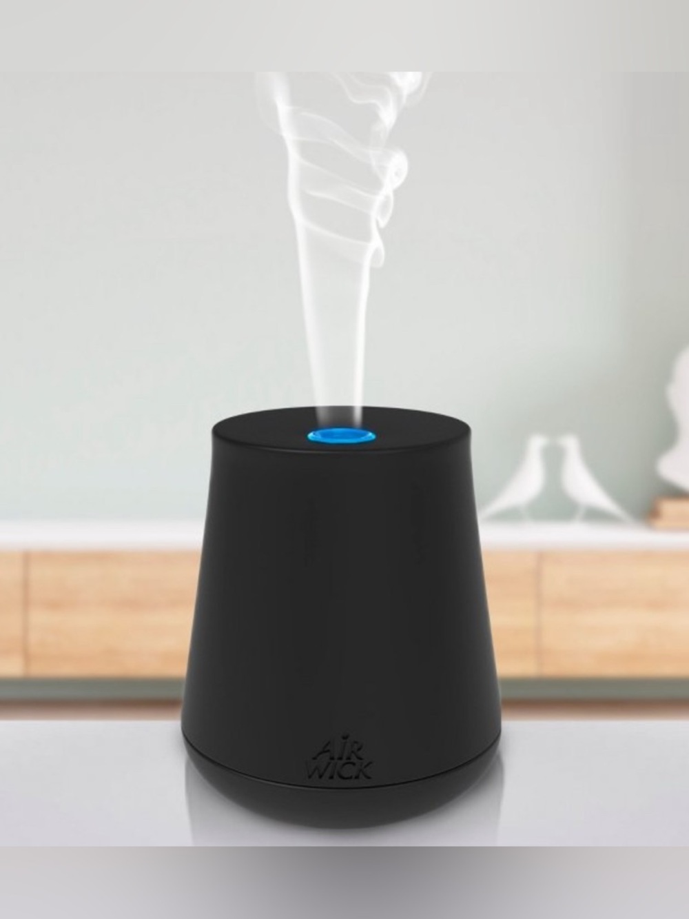 Air Wick Essential Mist Air Freshener Gadget - Unscented: Black, Battery Powered